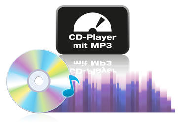 CD-Player mit MP3-Funktion