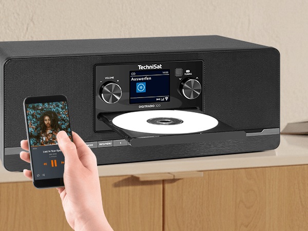 Eingebauter CD-Player 