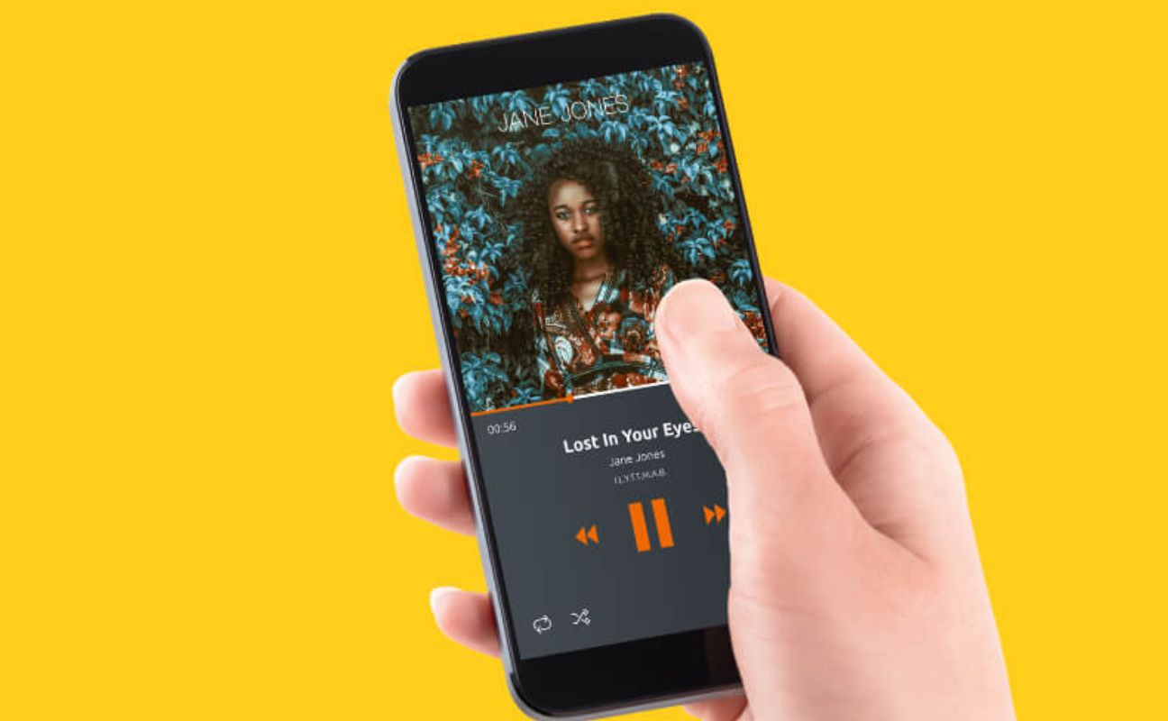 Lieblingssongs vom Smartphone.