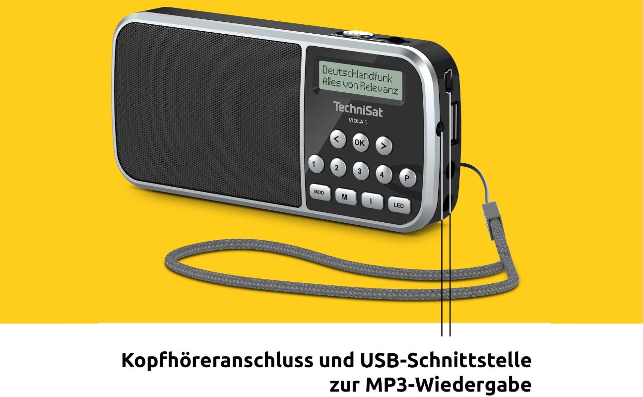 USB MP3 Wiedergabe für maximale Freiheit