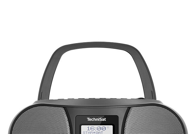 Praktischer Tragegriff und mobiler Batteriebetrieb