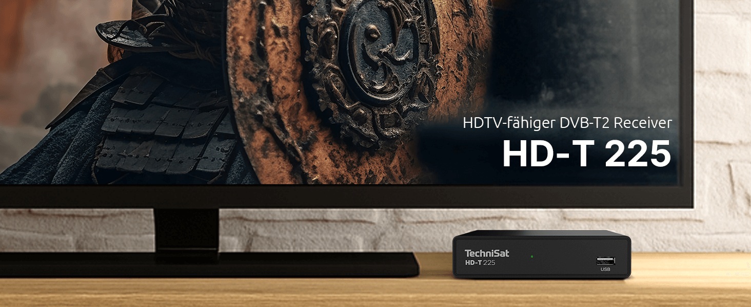 HDTV fähiger DVB T2 Receiver