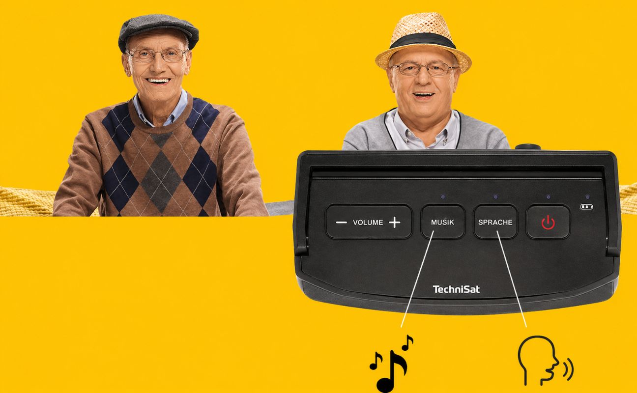 Oskar und Horst wissen guten Klang zu schätzen: