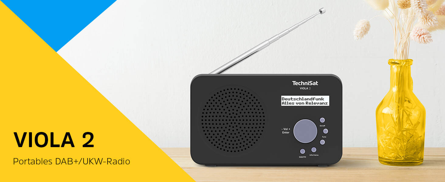 TechniSat VIOLA 2 DAB+ Kofferradio