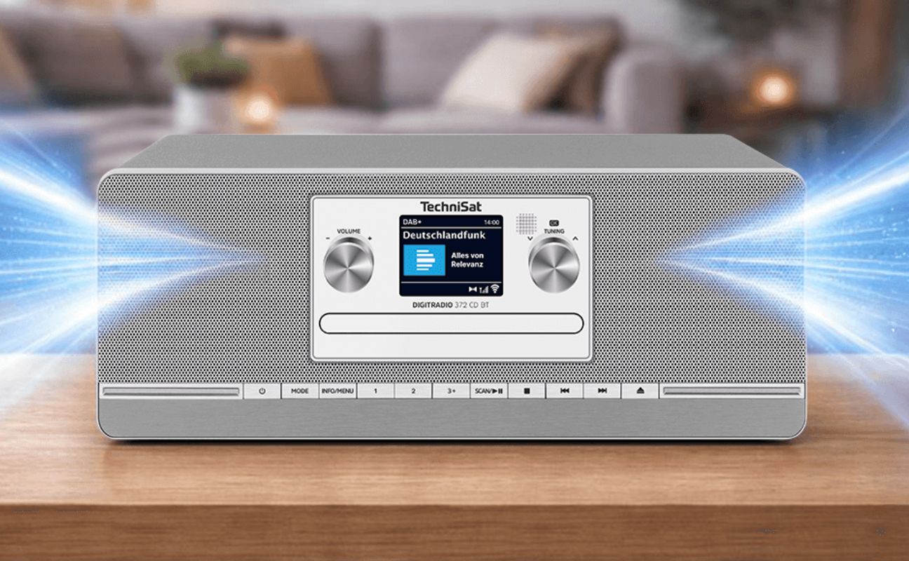 2x5W Stereo Lautsprecher sorgen für einen ausgewogenen Klang