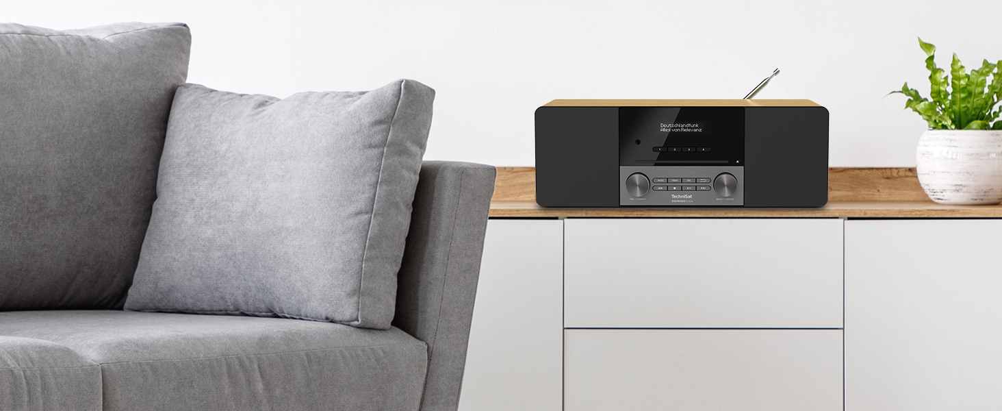 DAB+/UKW/CD Stereoradio mit Bluetooth Audiostreaming