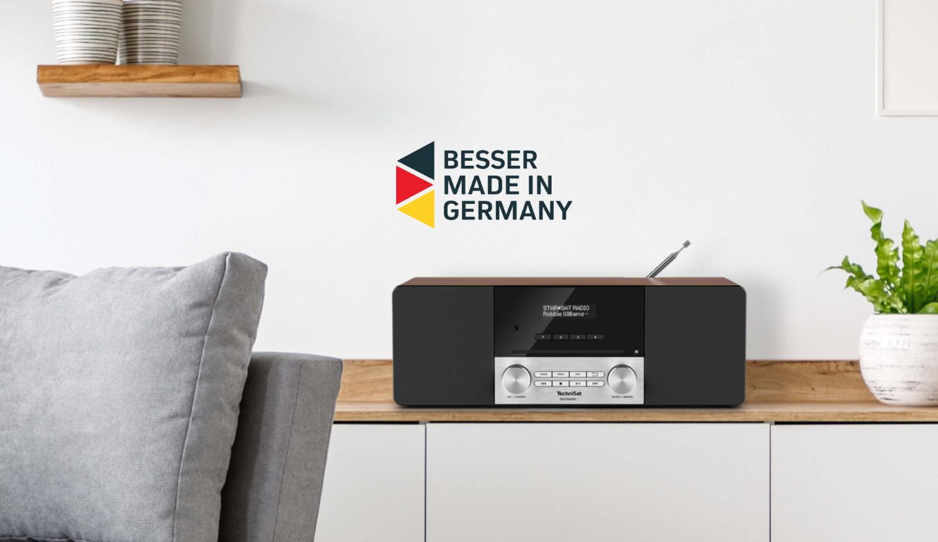 DAB+/UKW/CD Stereoradio mit Bluetooth Audiostreaming