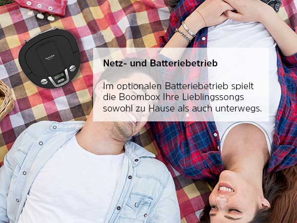 Netz und Batteriebetrieb