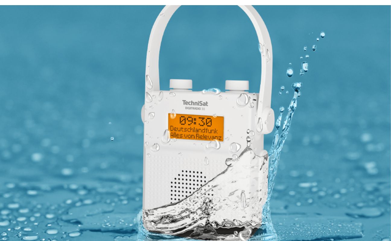 Wasserdichtes Gehäuse: IPX 5 Schutzklasse