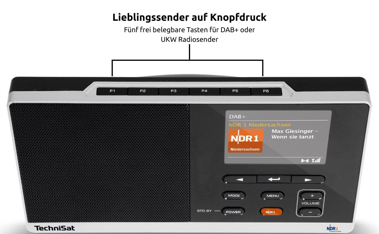 Lieblingssender auf Knopfdruck
