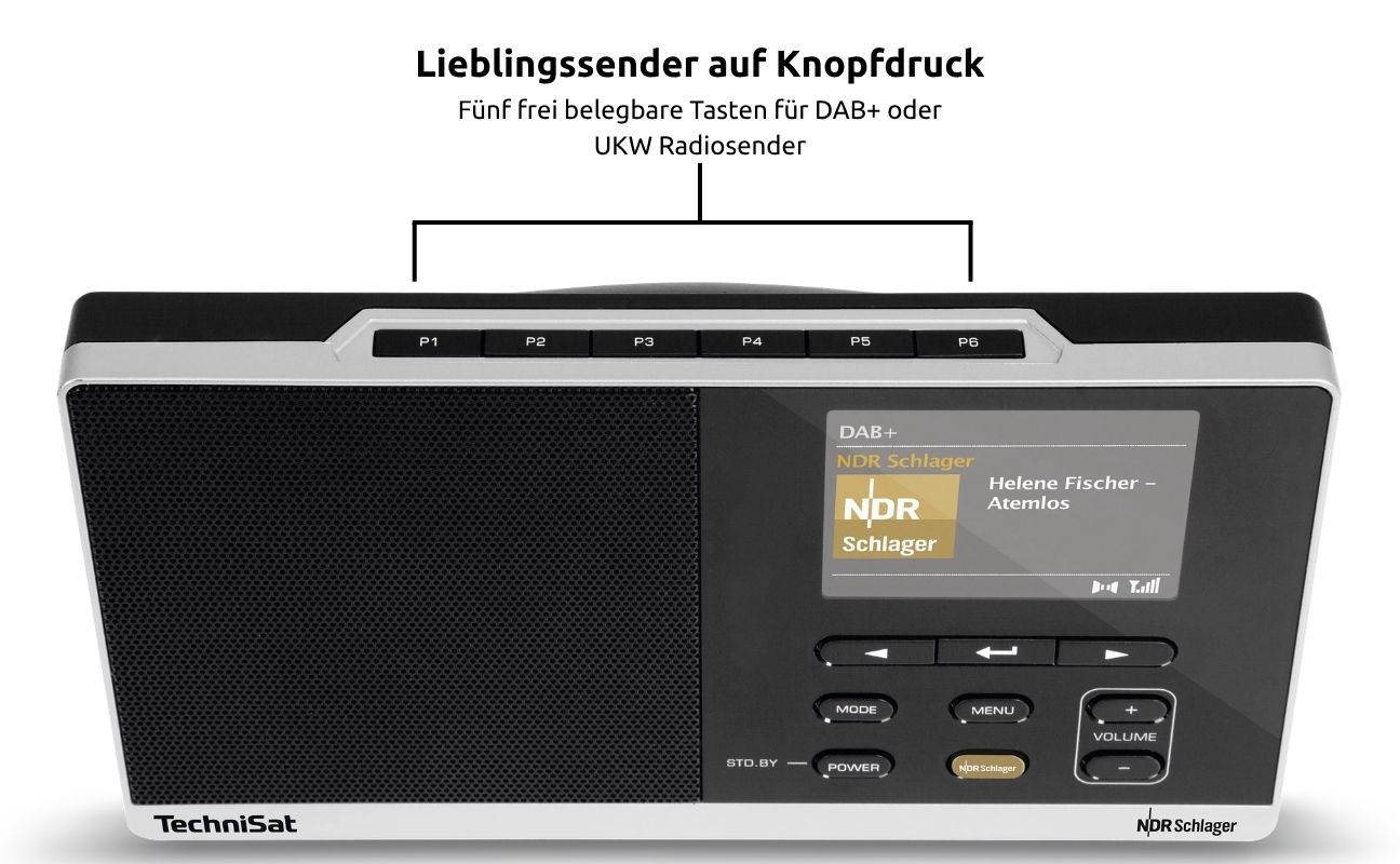 Lieblingssender auf Knopfdruck
