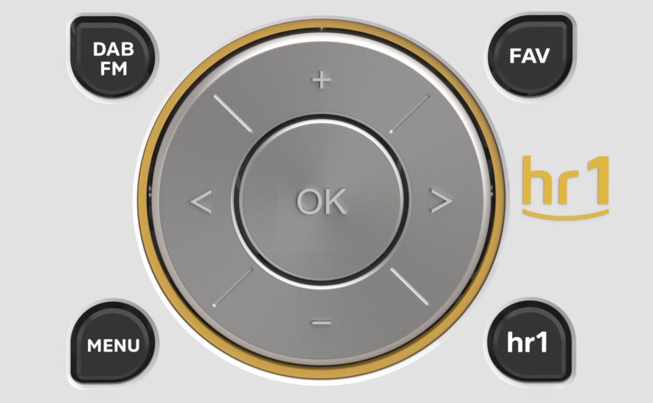 Intuitive Steuerung am Radio
