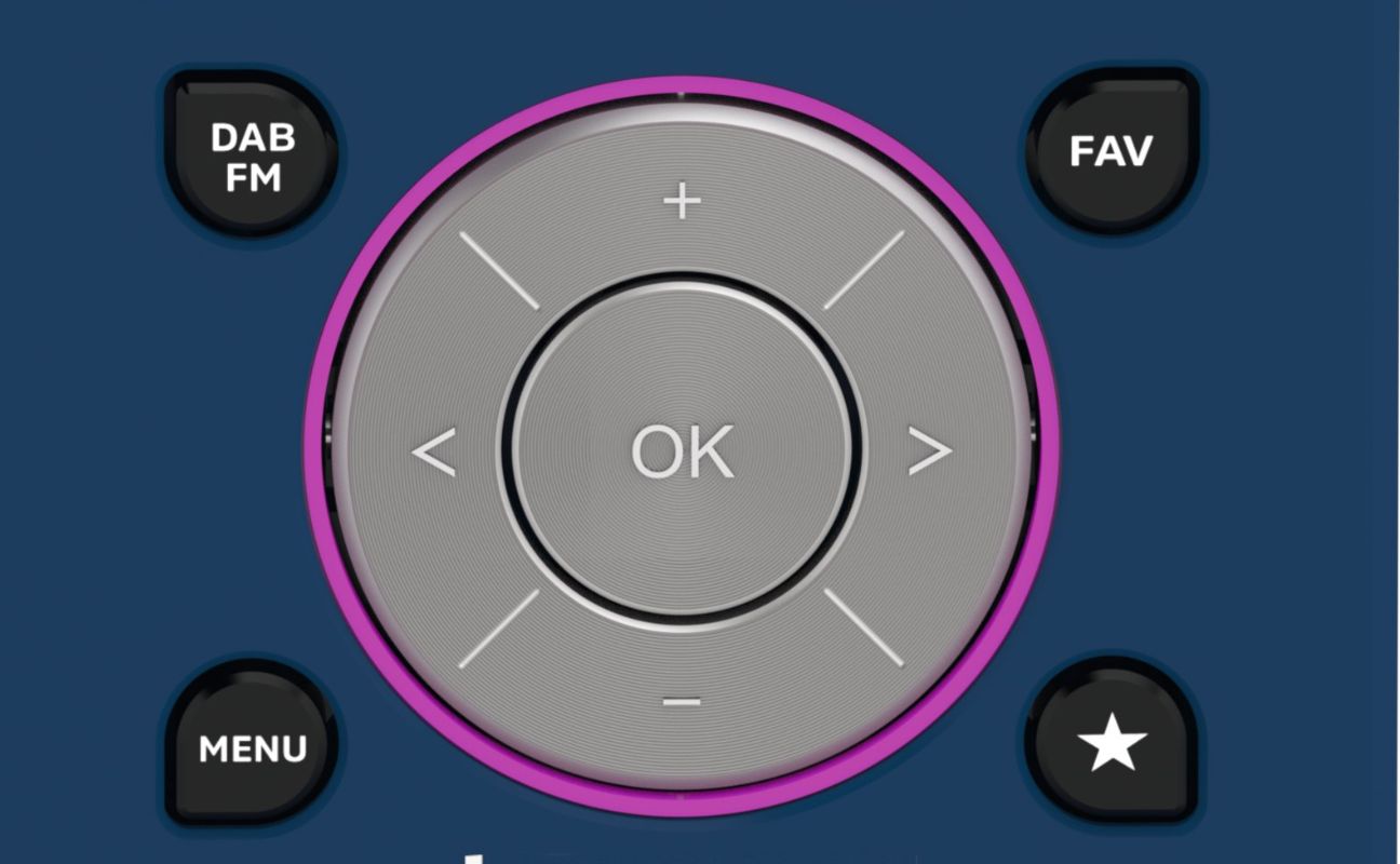 Intuitive Steuerung am Radio
