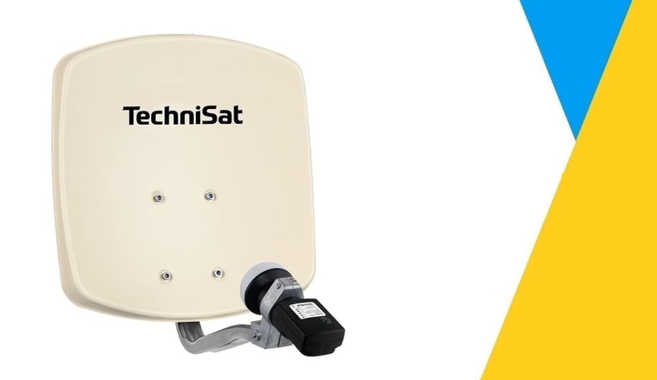 DIGIDISH 45 mit Satfinder V/H LNB