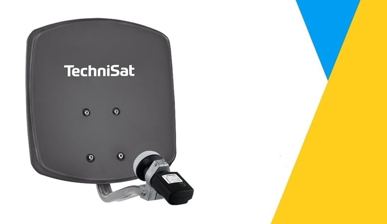 DIGIDISH 45 mit Satfinder V/H LNB