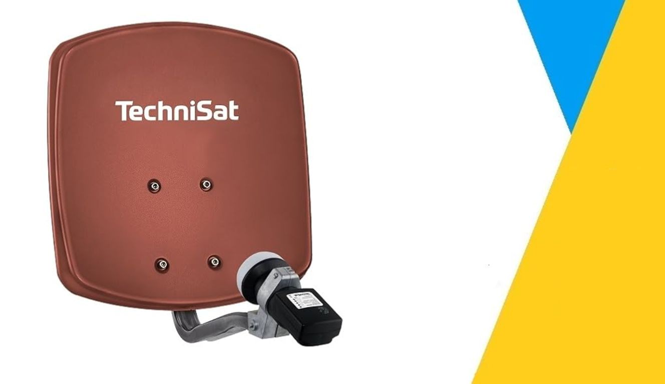 DIGIDISH 45 mit Satfinder V/H LNB