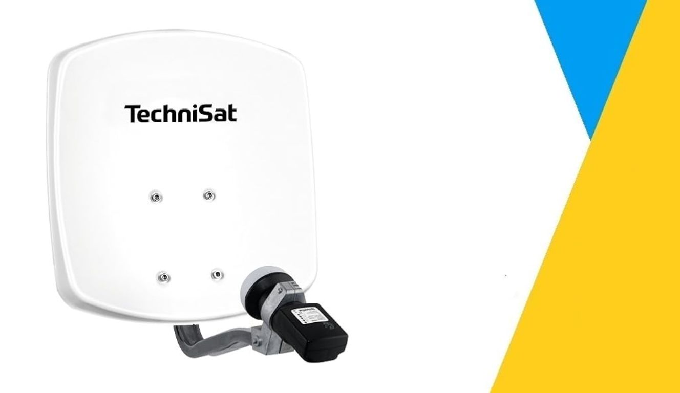 DIGIDISH 45 mit Satfinder V/H LNB